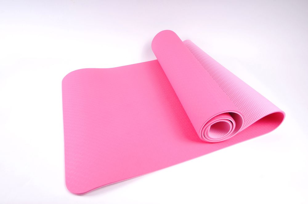 Tpe 6-8мм килимок для фітнесу, йоги, каремат , коврик для фитнеса