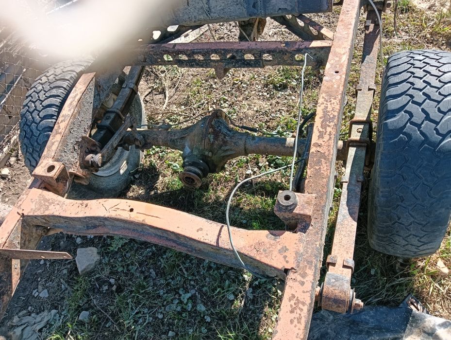 Części UAZ mosty i skrzynia