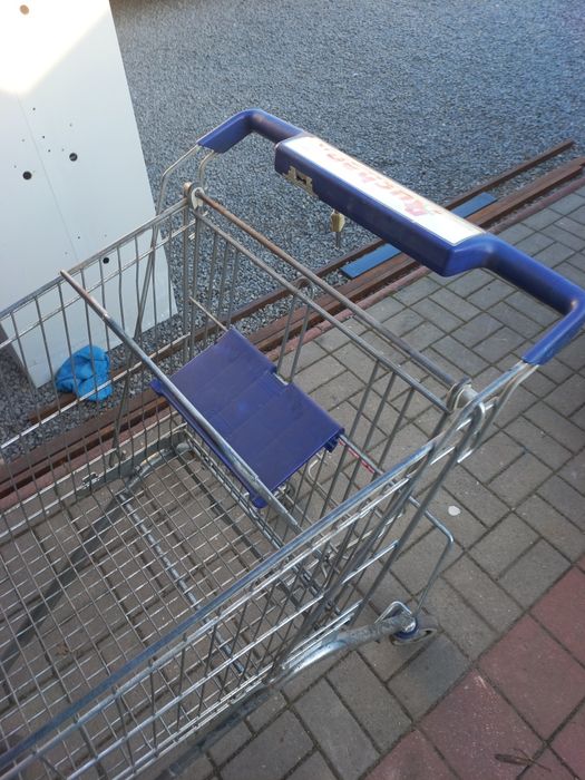 Wózek transportowy sklepowy