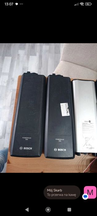 Baterie Bosch PowerPack / Gazelle do regeneracji
