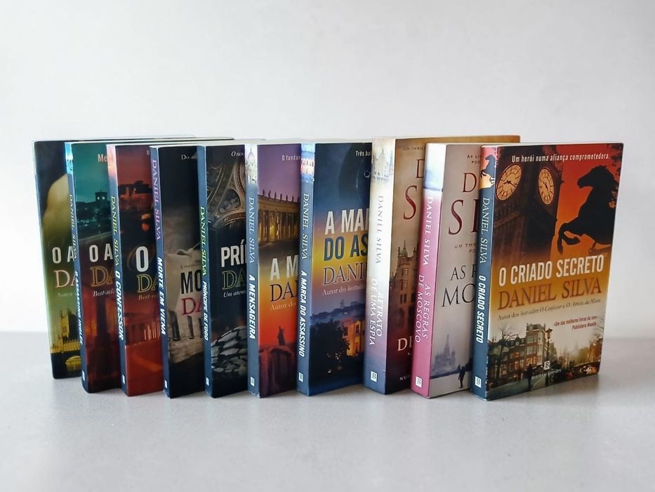 Coleção Livros Daniel Silva – Bertrand Editora