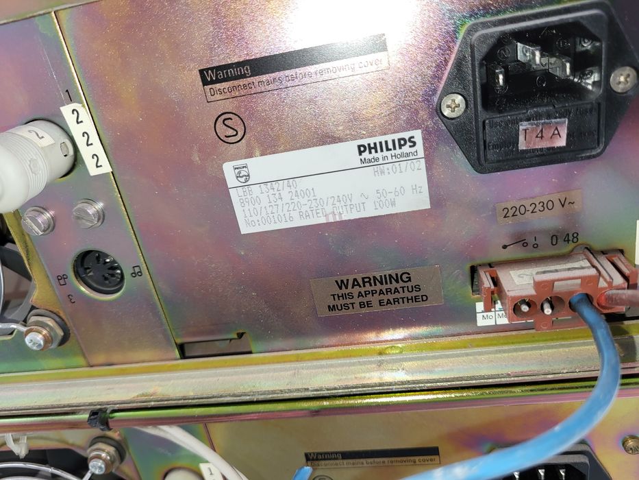 Wzmacniacz Philips SQ45 200W mixer SQ20 radiowęzeł Bosch PRS-48CH12