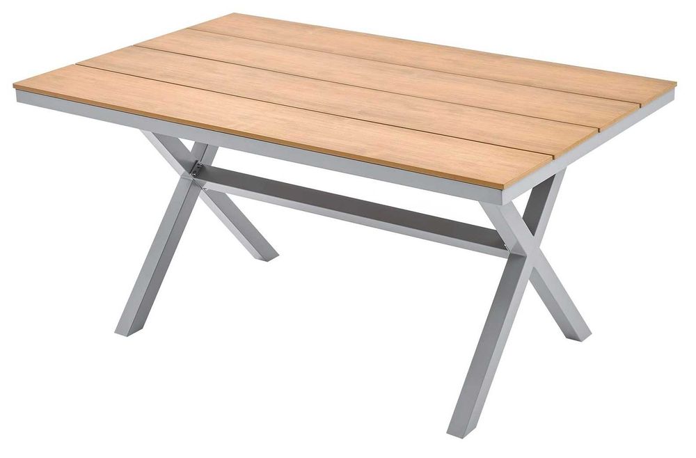 STÓŁ Polywood Deska WPC Stolik Do Ogrodu Prostokątny 90x150x75