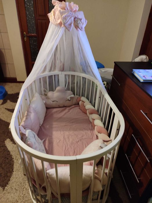 Продам бортики до ліжечка для дівчинки