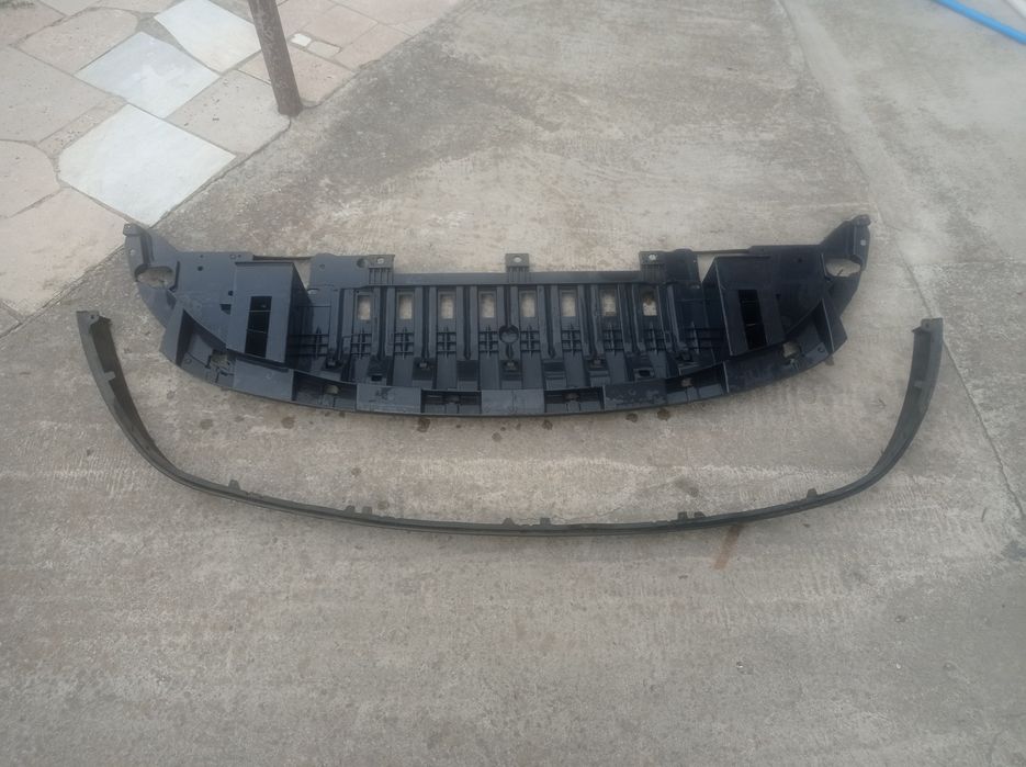 Захист бампера Юбка губа  Renault Scenic 3 08-12р TEB66