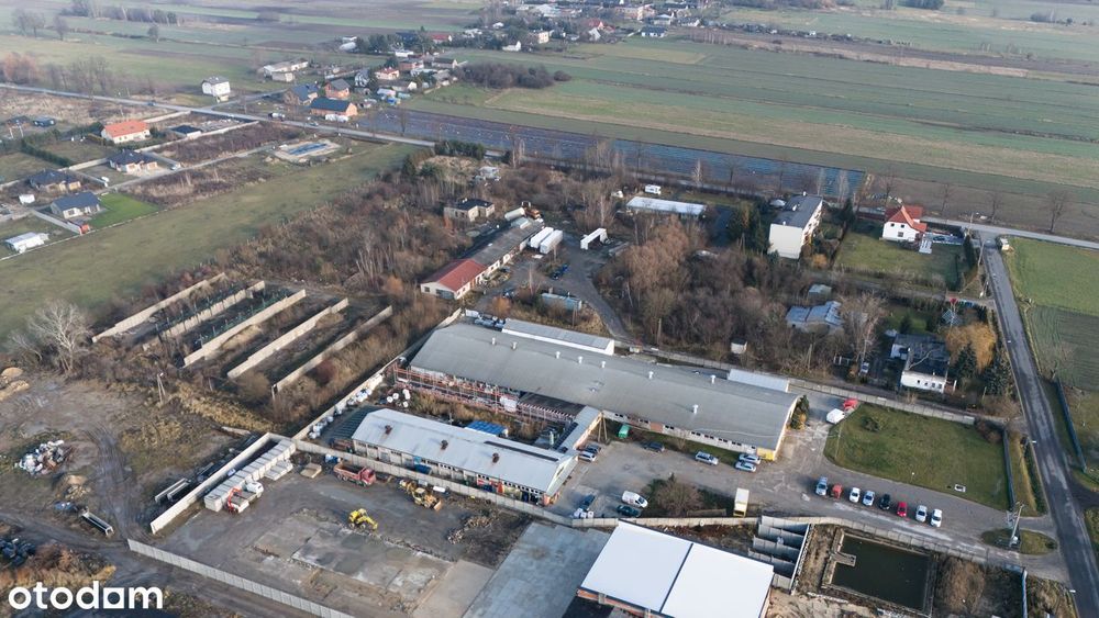 Hala/Magazyn 646 m² / działka 9633 m²/MPZP - Usługi/Produkcja/Magazyny - Widok 2