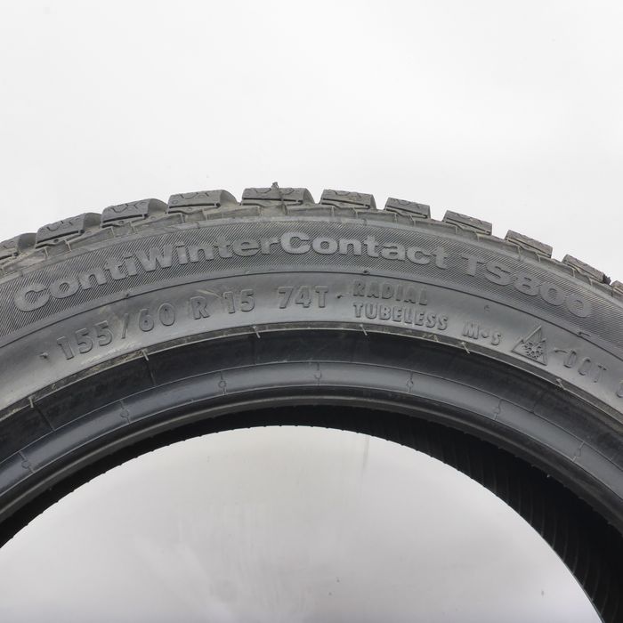 Opony 155/60/15 Continental 155/60R15 74T TS800 Zimowe 2022 Nieużywane