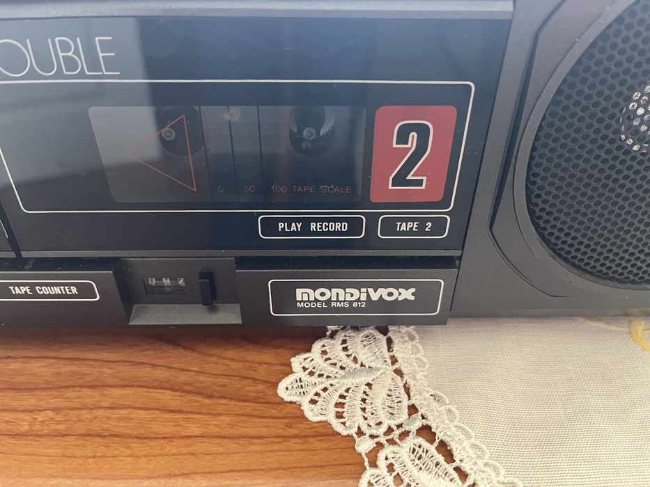 Aparelhagem de radio e cassetes