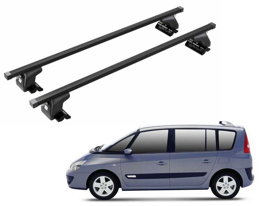 Bagażnik dachowy Renault ESPACE IV 2003 do 2014 bazowy relingi belki