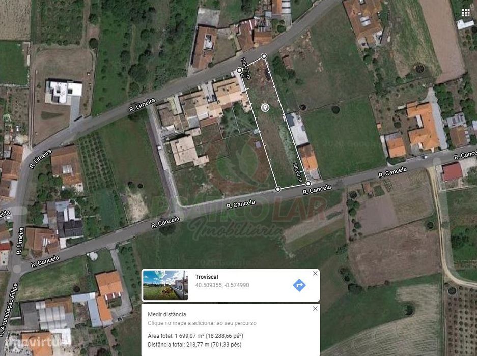 Terreno com viabilidade de construção