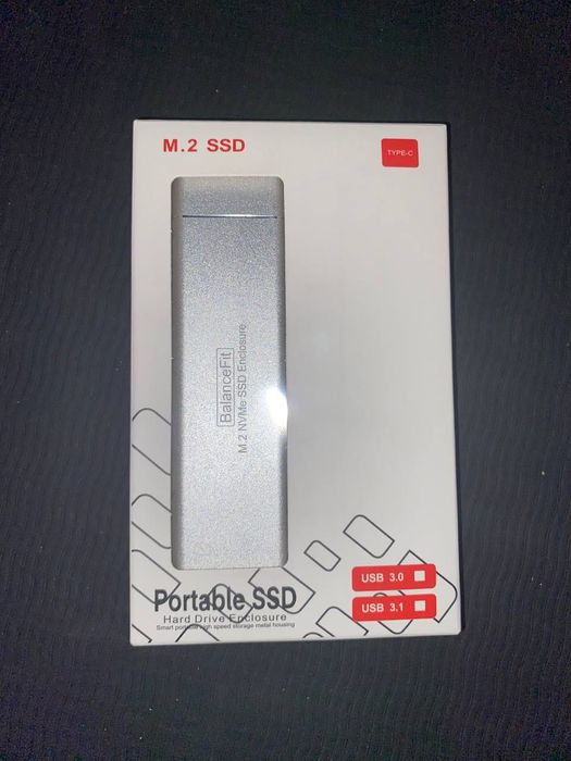 Карман для М.2 накопичувача зовнішній SSD USB 3.0  - метал
