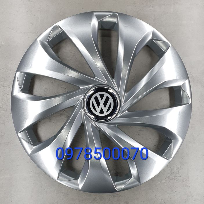 Ковпаки Volkswagen R15 Фольксваген Golf Passat Caddy Jetta Polo Tiguan