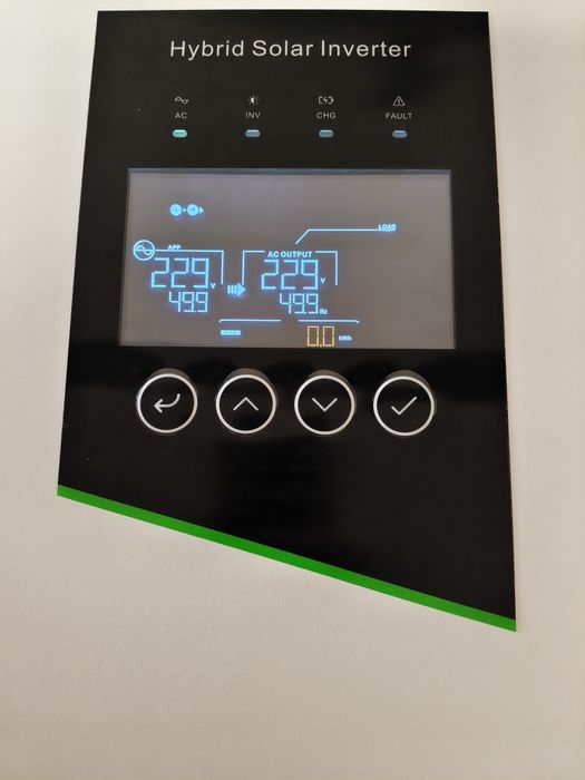 Гібридний інвертор Powgrow 6.5kW 48V WiFi