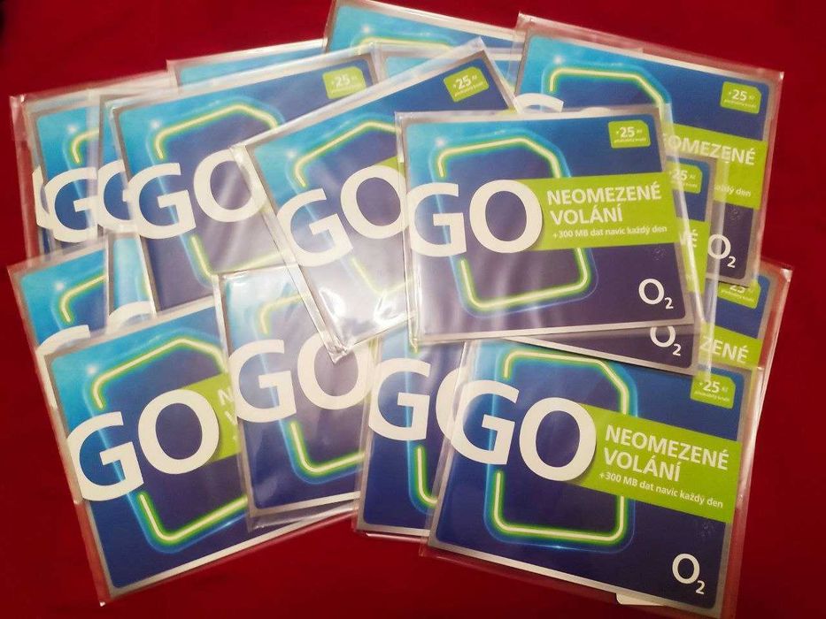 Стартові SIM-картки O2 (Чехія), тариф GO NEOMEZENÉ