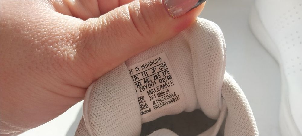 Кросівки чоловічі Adidas cloudfoam 44.5розмір