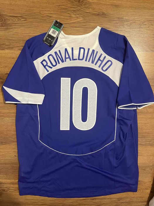 Orginalna Koszulka Ronadihno Z metakmi z roku 04/06 Brazylia
