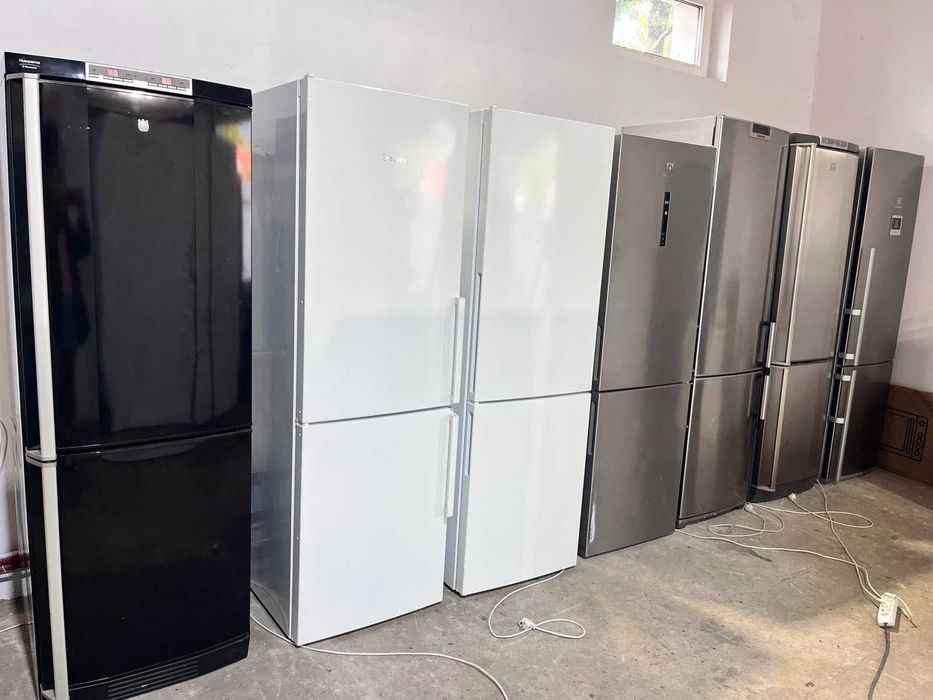 Холодильник з морозильною камерою Siemens KG36N NoFrost суха заморозка