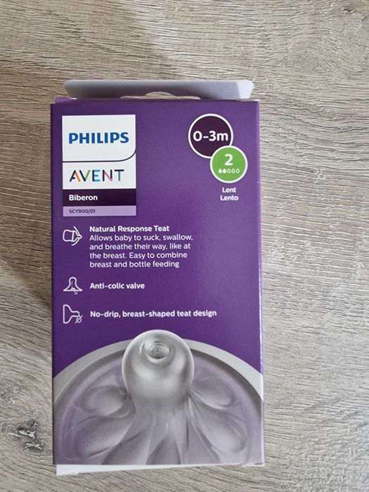 Philips AVENT Butelka Natural Response 125ml 0m+ SCY900/01