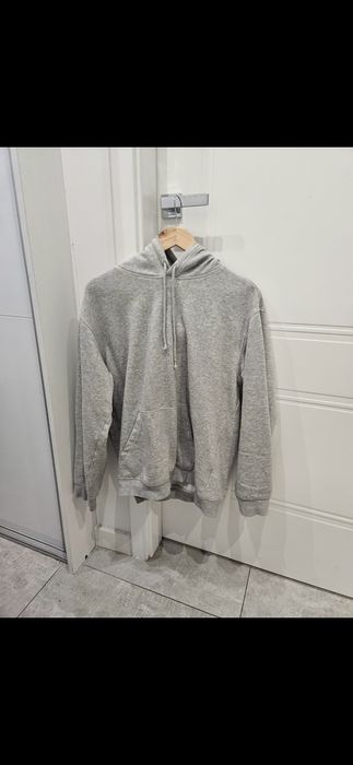 Bluza z kapturem szara