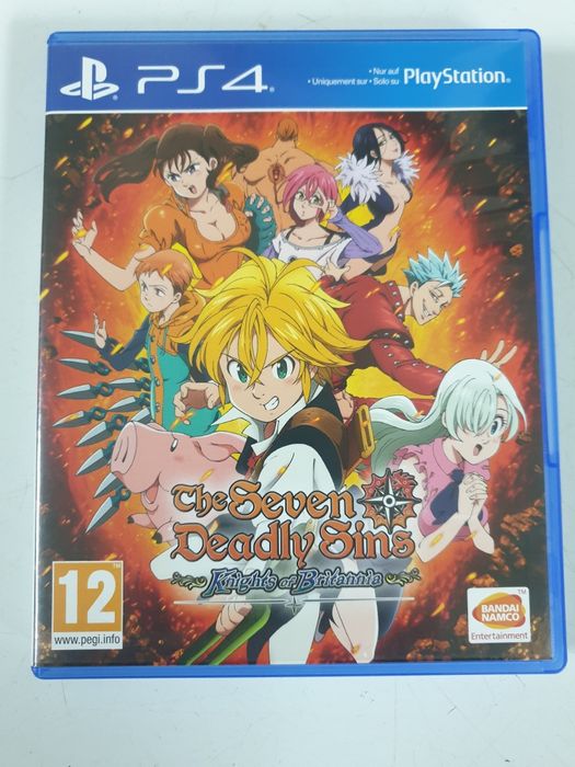 Jogo PS4  - The seven deadly sins.