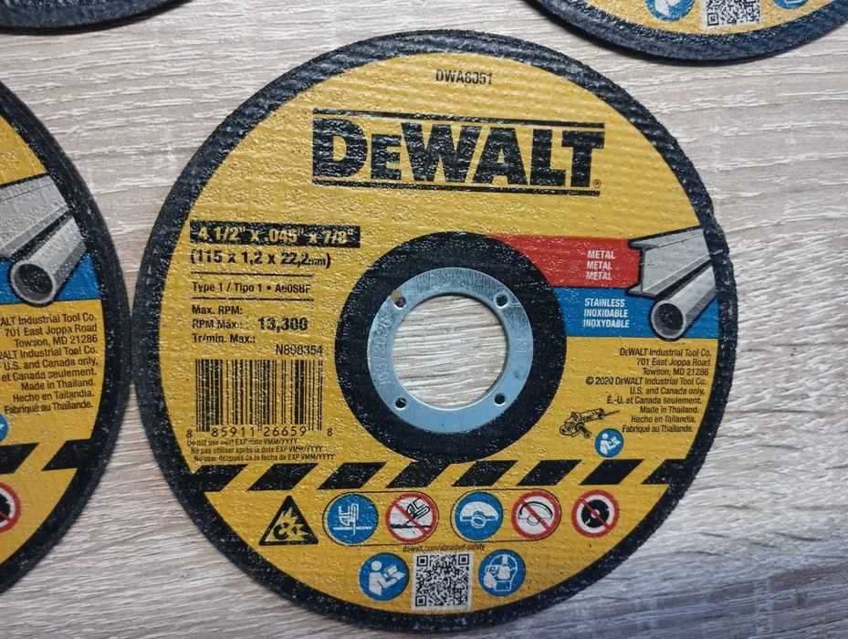 DeWalt tarcze do szlifierki kątowej