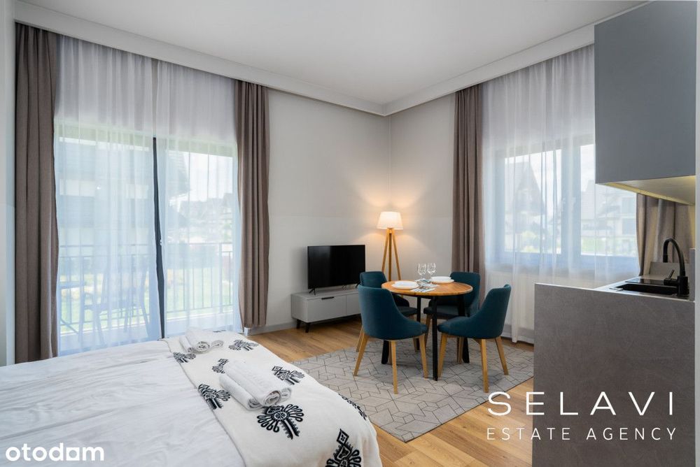 Studio pod AirBnB/Booking w kompleksie hotelowym