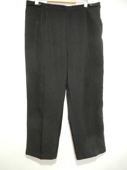Spodnie czarne w kant biuro praca Bm 46 48 3XL 4XL