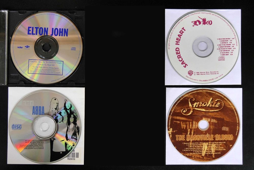 CD Audio disc. Музыкальный CD диск.