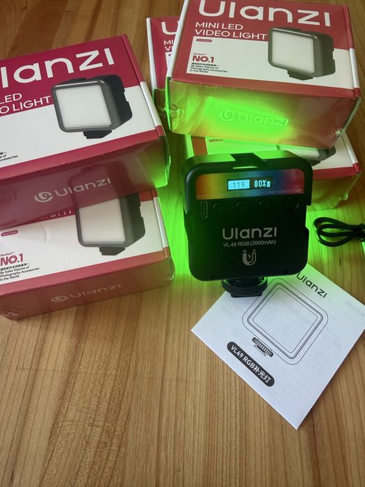 Накамерне світло LED RGB Ulanzi VL49 RGB