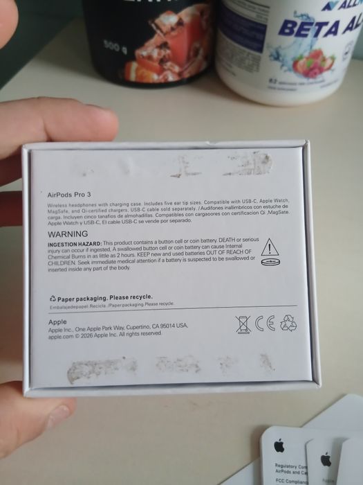 Słuchawki apple airpods 3pro  (2025)