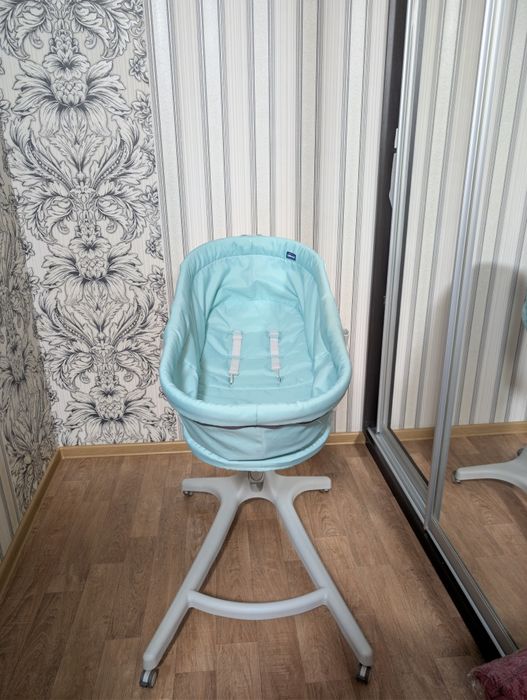 Крісло-качалка Chicco Baby Hug 4in1 Aquarelle