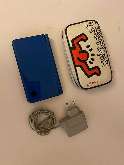 Nintendo Ds XL + 5 jogos + Carregador + Bolsa