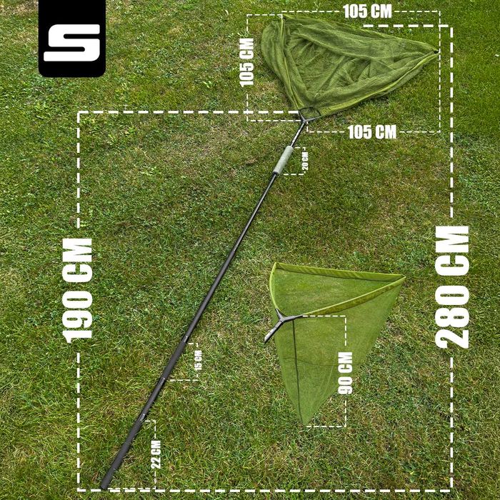 Podbierak karpiowy Sahido HYPER NET XL