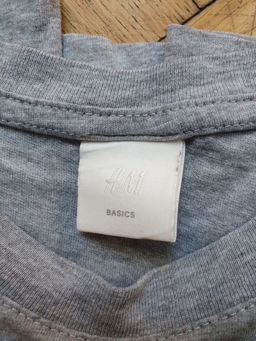 Zestaw tshirtów Basic h&m new yorker 3pak koszulek casual