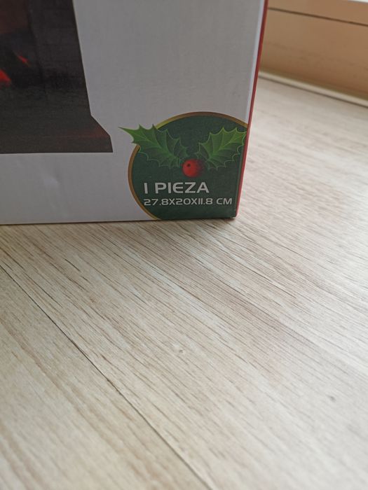 Lareira artifical decorativa pilhas