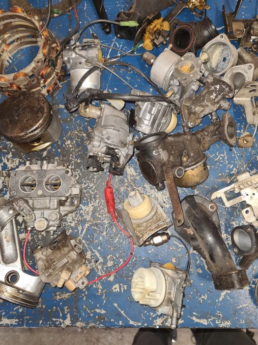 Gaznik alternator kruciec wiatrak czesci briggs and Stratton
