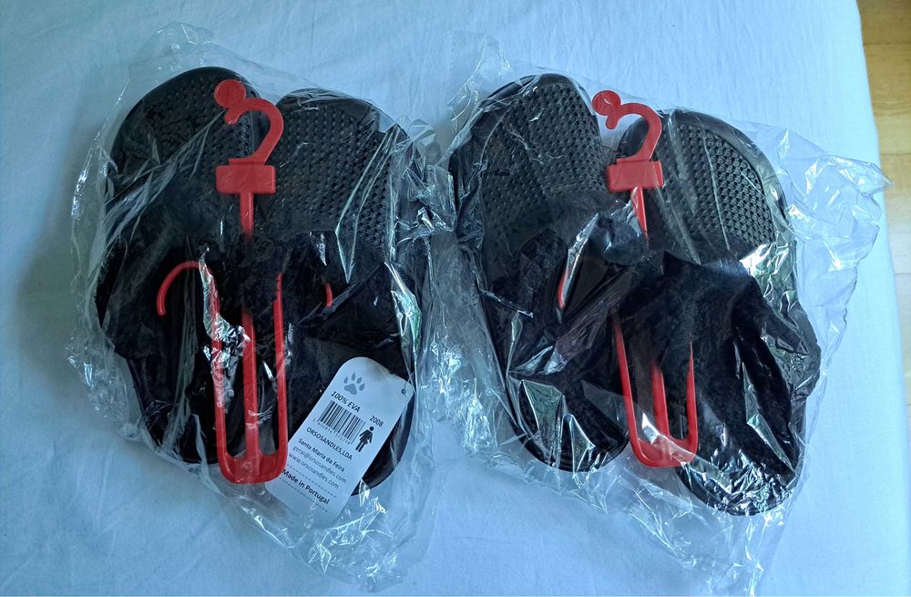Crocs - Sandálias 100% eva - da Orsosandles - Novas! - Tam. 36 - Preto
