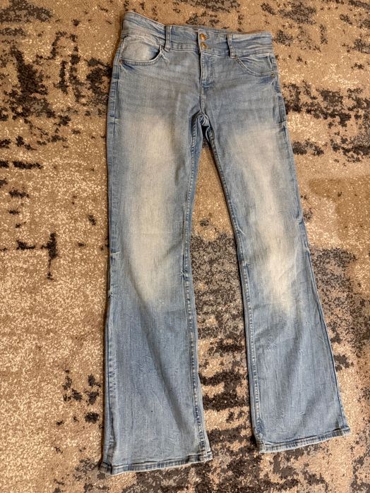 Zara,Bershka flared type bootcut jeans | Бершка флеред Буткат джинсы