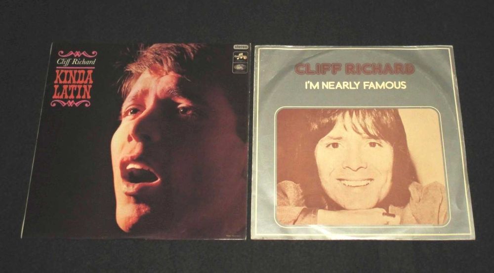 Discos LP Vinil Cliff Richard Kinda Latin 1966 I'm Nearly Famous 1978