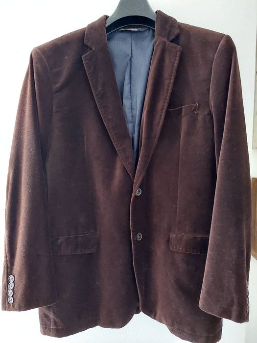 Blazer de veludo Zara Man