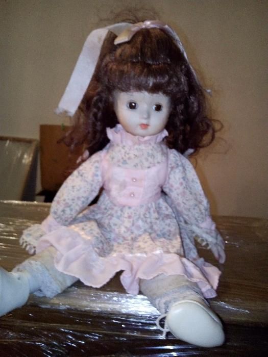 bonecas em porcelana