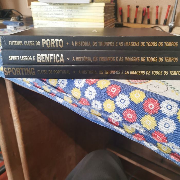 Livros do Porto Benfica e Sporting