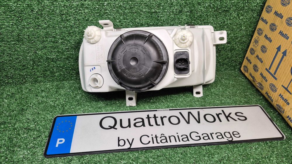 VW VENTO-11.91-09.98 -ÓTICA/FAROL FRENTE ESQUERDA NOVO ORIGINAL HELLA