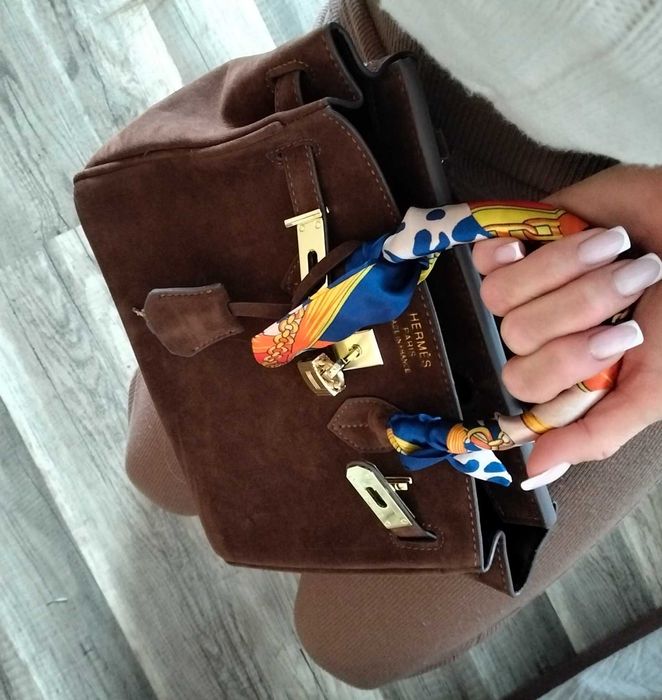 Torebka birkin czekolada