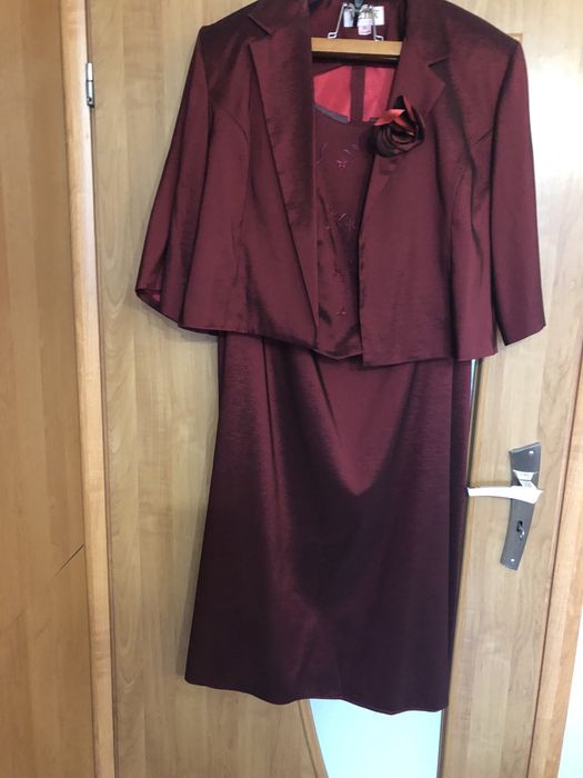 Sukienka z gorsetem i bolerkiem roz.50