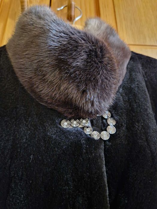 Шуба стрижена норка