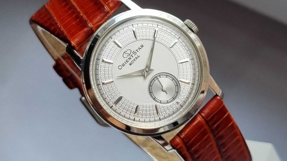 Orient Star Royal - koperta lite srebro 925  - Rzadki - Po serwisie !