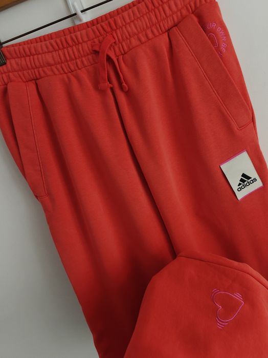 Adidas spodnie sportowe dresowe bawełniane S/M