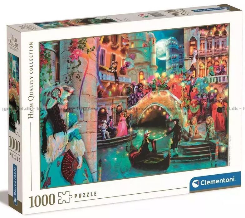 Puzzle 1000 HQ Carnival Moon. Clementoni. Nowy Produkt