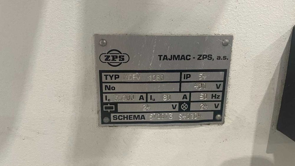 CNC - Centro de Maquinação ZPS MCFV 1060T